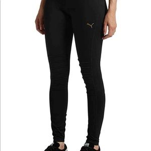NWOT Puma Motto & Mesh Legging